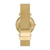 Carlie Automatic Gold-Tone Stainless Steel Mesh Watch