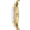 Carlie Three-Hand Gold-Tone Stainless Steel Watch