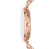 Carlie Three-Hand Rose Gold-Tone Stainless Steel Watch