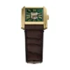 Carraway Automatic Brown Croco Leather Watch
