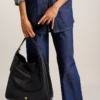 Dillon Leather Hobo Bag