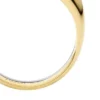 Ellis Domed Collection Two-Tone Stainless Steel Stack Ring