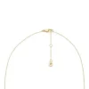 Ellis Toi Et Moi Gold-Tone Brass Station Necklace