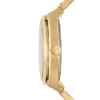 Everett Three-Hand Date Gold-Tone Stainless Steel Watch