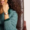 Gilmore Three-Hand Brown Leather Watch