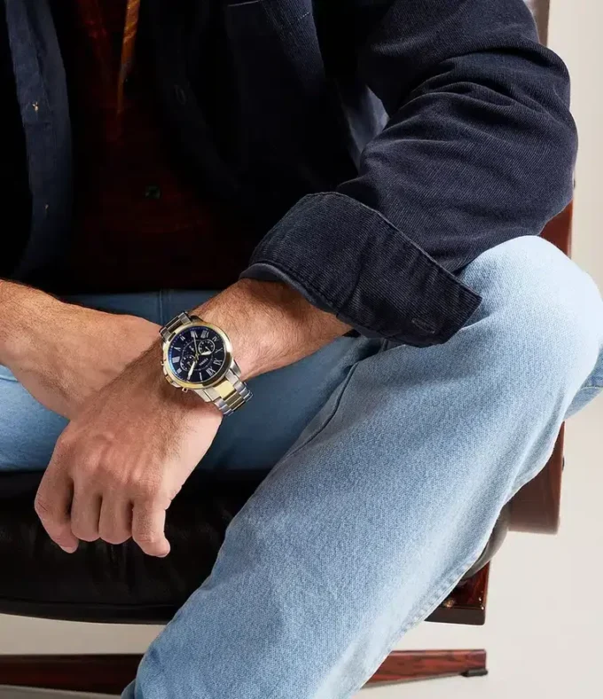 Grant Chronograph Two-Tone Stainless Steel Watch Grant Chronograph Two-Tone Stainless Steel Watch
