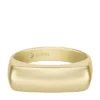 Heritage D-Link Glitz Gold-Tone Stainless Steel Signet Ring Heritage D-Link Glitz Gold-Tone Stainless Steel Signet Ring