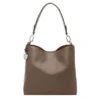 Jessie Leather Bucket Shoulder Bag