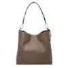 Jessie Leather Bucket Shoulder Bag