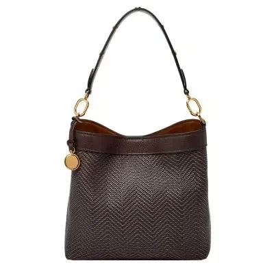 Jessie Woven Bucket Shoulder Bag Jessie Woven Bucket Shoulder Bag