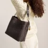 Jessie Woven Bucket Shoulder Bag Jessie Woven Bucket Shoulder Bag