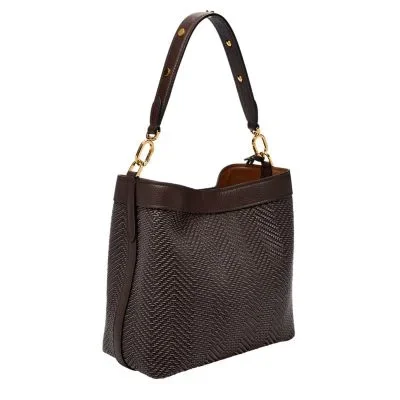 Jessie Woven Bucket Shoulder Bag Jessie Woven Bucket Shoulder Bag