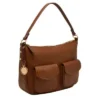 Jolie Leather Cargo Crossbody Bag