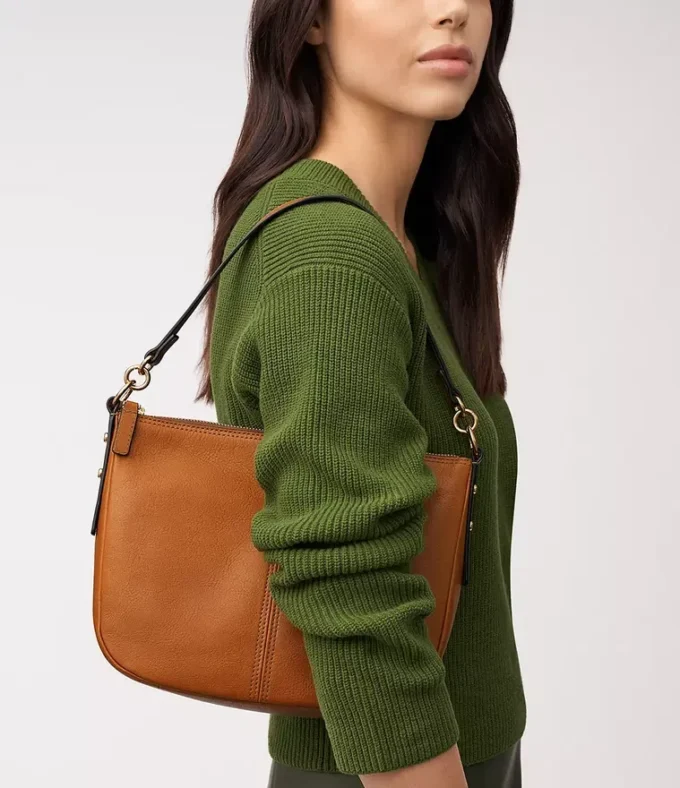 Jolie Leather Crossbody Bag