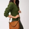 Jolie Leather Crossbody Bag