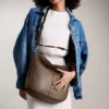 Jolie Leather Hobo Bag