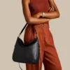 Jolie Leather Hobo Bag