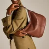 Jolie Leather Hobo Bag