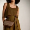 Jolie Leather Small Crossbody Bag