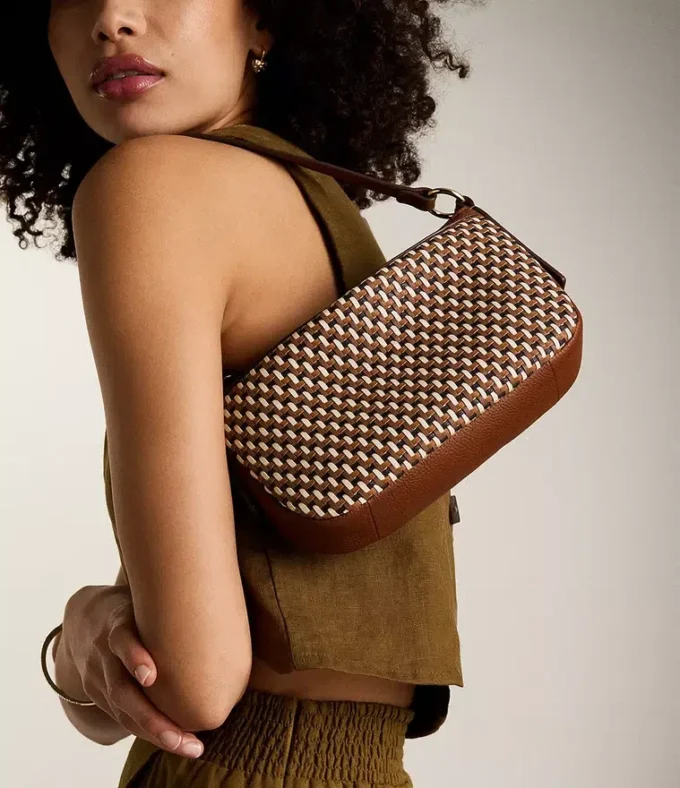 Jolie Leather Small Crossbody Bag