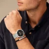 Neutra Chronograph Stainless Steel Mesh Watch and Bracelet Box Set