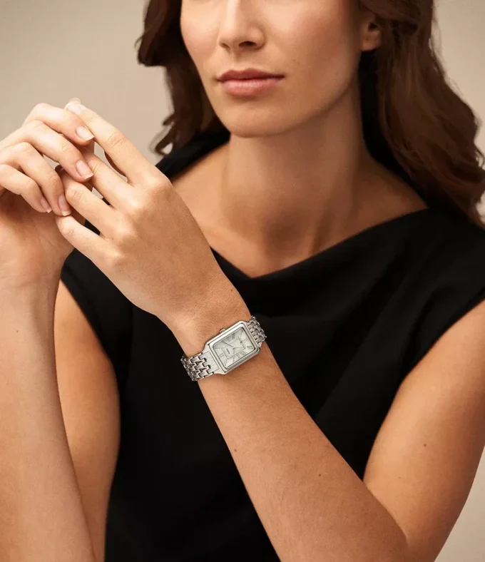 Raquel Three-Hand Date Stainless Steel Watch Raquel Three-Hand Date Stainless Steel Watch