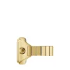 Raquel Watch Ring Two-Hand Gold-Tone Stainless Steel Watch