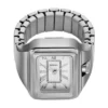 Raquel Watch Ring Two-Hand Stainless Steel Raquel Watch Ring Two-Hand Stainless Steel