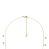 Sutton Evil Eye Brass Chain Necklace