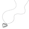 Sutton Legacy Heart Stainless Steel Rotating Pendant Necklace